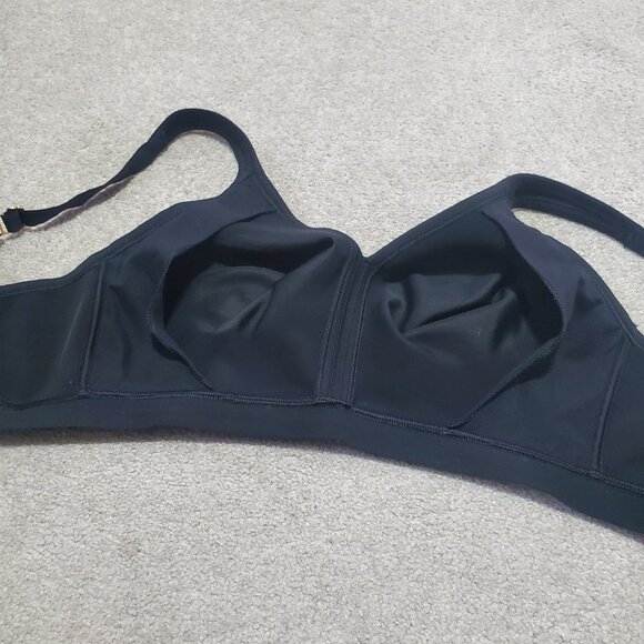 SOMA Embraceable Wireless Unlined FC Full Coverage Bra Black Women's 36DDD 36F - Picture 9 of 11